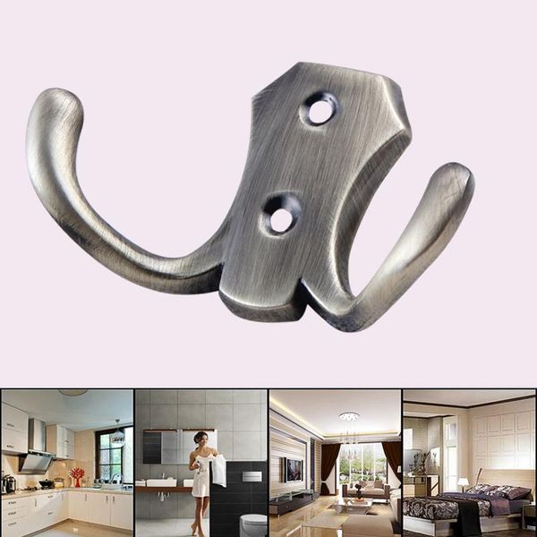 

hangers & racks single prong hook mini size wall mounted retro cloth hanger for coats hats towels keys