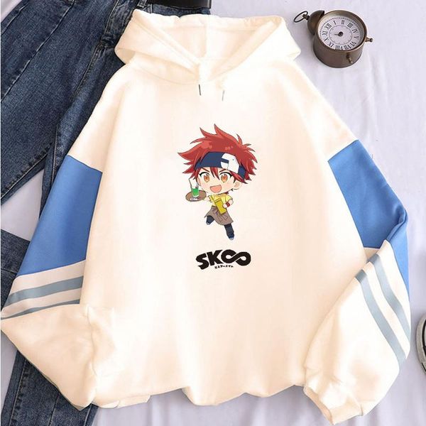 

men's hoodies & sweatshirts nieuwe kawaii anime cartoon sk8 de infinity hoodie mannen vrouwen lange mouwen truien harajuku regelmatig, Black