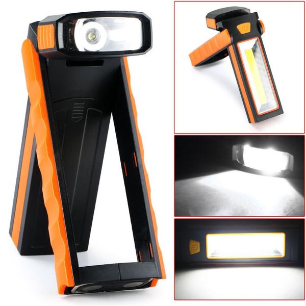 

inspection adjustable outdoor camping lanterns portable lighting usb3w cob led work lampmagneticflashlight flashlights torches