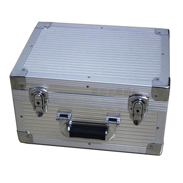

tool organizers super strong and durable thickened aluminum alloy box instrument equipment display case storage bag with foam