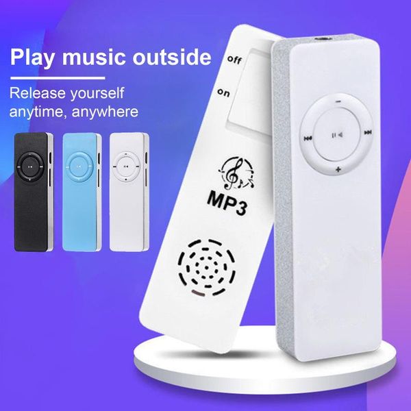 

& mp4 players portable usb mini mp3 player external music play support 128gb microsd tf card outdoor push-button