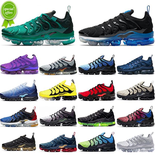 

36-45 wholesale tn plus running shoes for men women triple black white cherry fresh atlanta hyper blue57 bred pure platinum mens trainers sp