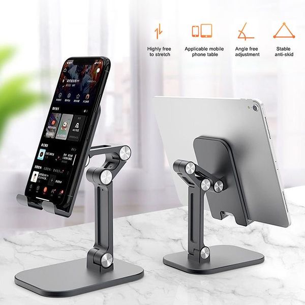 

cell phone mounts & holders alloy desk mobile holder for universal adjustable table metal desktablet stand ipad