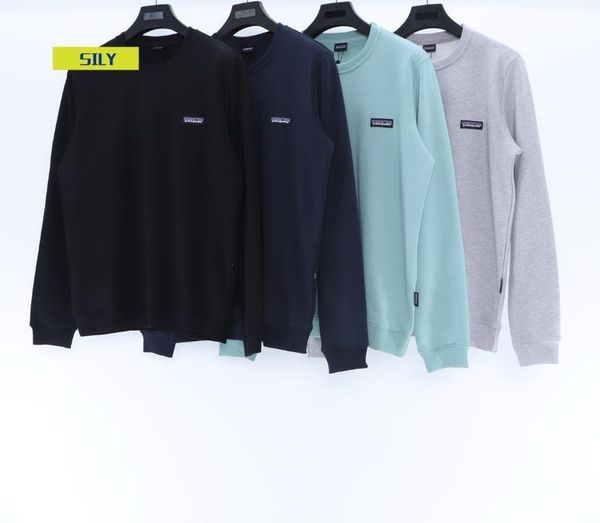 

trendy men and women crew neck pullover sweatshirt loose casual long-sleeved shirt men's hoodies & sweatshirts, Black