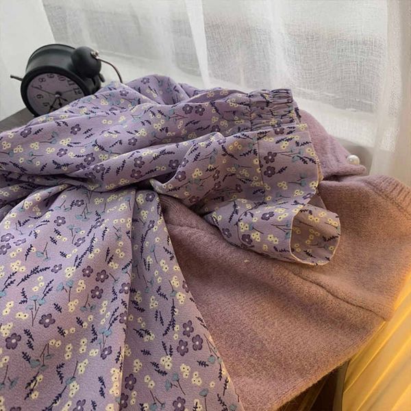 

skirts [light cherry and green tea] 2 colors into beautiful korea style women's spring chiffon skirt upjr, Black