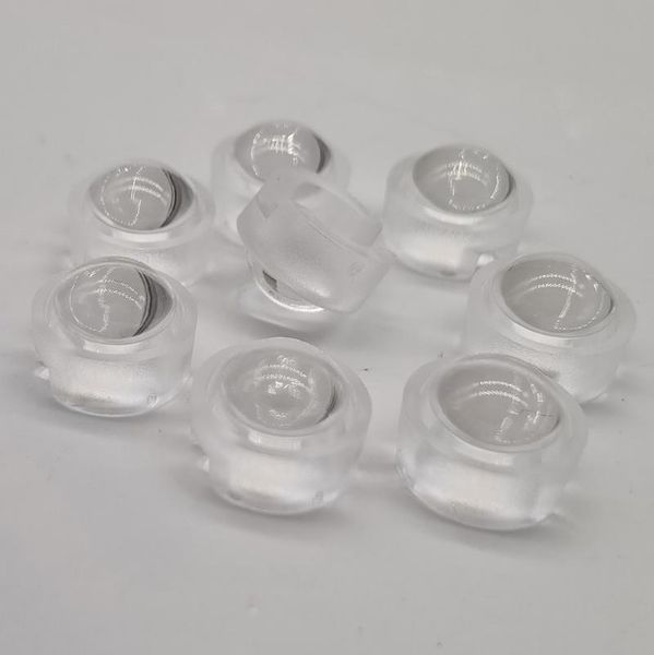 

light beads 13mm 1w 3w led mini lens 15 30 45 60 90 100 degree needn't holder synthetical ir power lenses reflector collimator