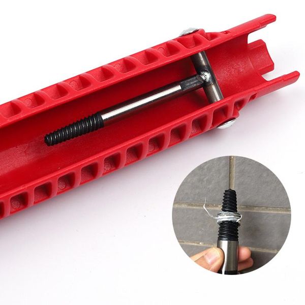 

hand tools repair faucet and sink installer wrench survival knife suitable for 2/3/4/6 angle nut nuts spanner
