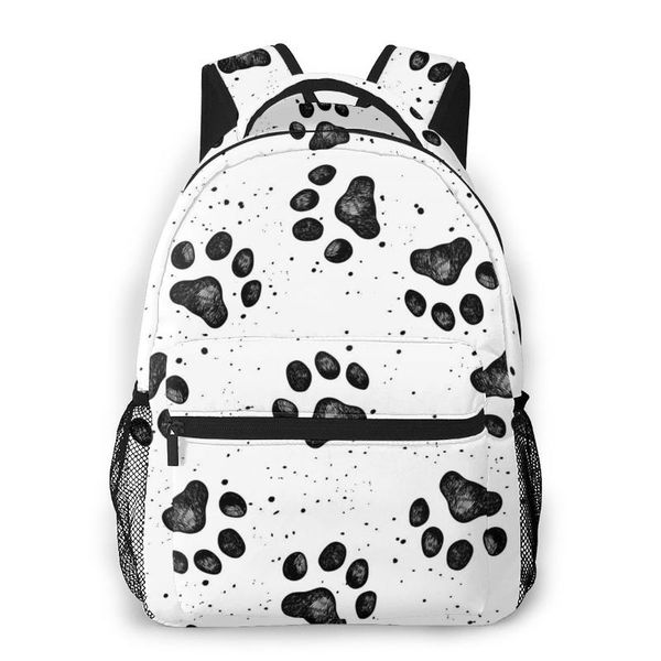 

children backpacks school bag for boys sketches of dog prints teenagers schoolbag student bookbags bags