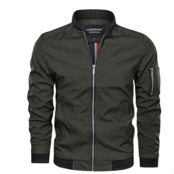 

men coat spring and autumn fashion plus large loose fat autumn and winter casual baseball jacket fashion clothing trends x0621, Black;brown