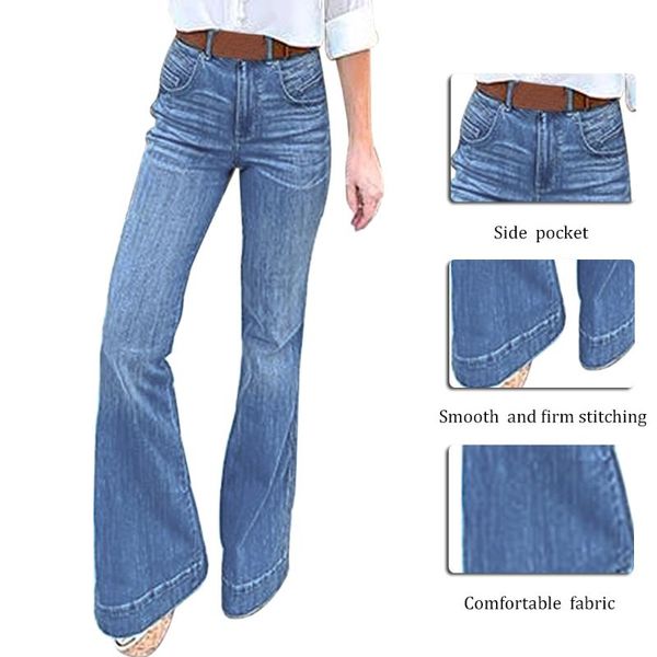 

women wide leg pants autumn pull femme full length fashion slim long leggings high waist trousers pantalones mujer women's & capris, Black;white