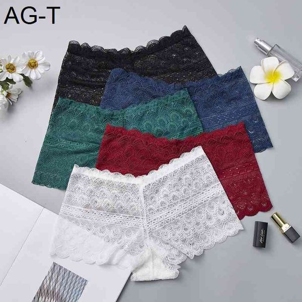 

soft seamless lace safety pants women summer under skirt shorts breathable short tights new, Black;pink