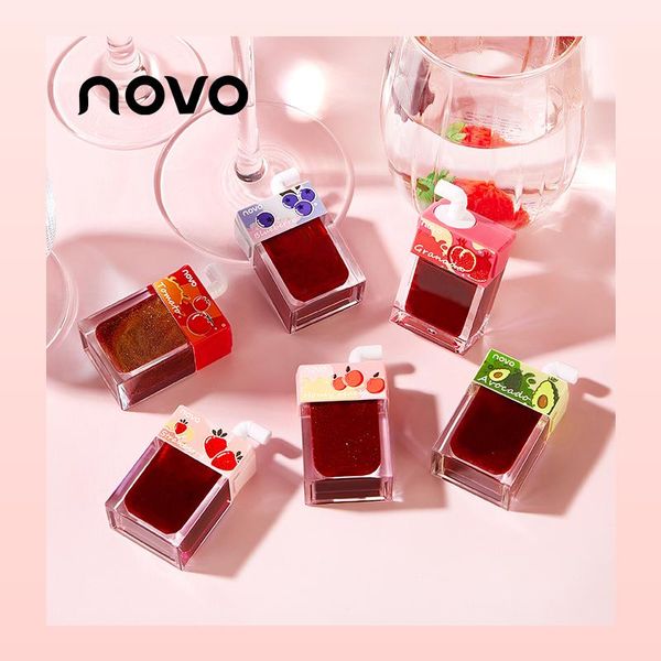 

colors fruit lip glaze lasting waterproof mirror non-stick cup gloss dye liquid lipstick makeup cosmetic tslm1