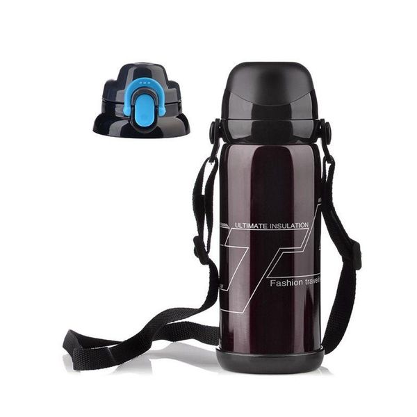 

water bottles 800ml stainless steel double wall reusable sports mugs coffeethermos cup bottle vacuum flasks travel office