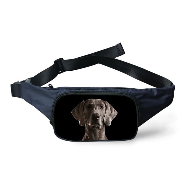 

waist bags forudesigns packs women cute dog print customized fanny pack for females chest phone pouch ladies belt