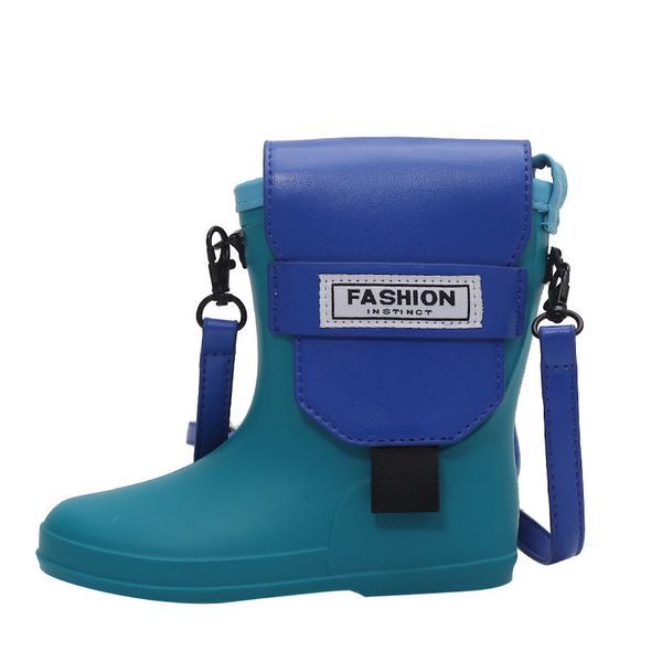 

women's shoulder bag fashion rain boots design silicone soft texture trendy mobile phone mini crossbody yellow blue rose red small exqu