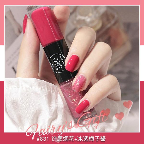 

nail polish 12ml two ends can use end color different baking without lasting a small amount of glue manicure oil