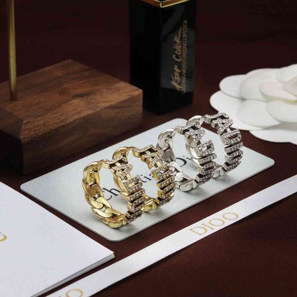 

luxury designer fashion d earrings jewelry net family letter red circle 2021 dijia diamond small zhang, Red;brown