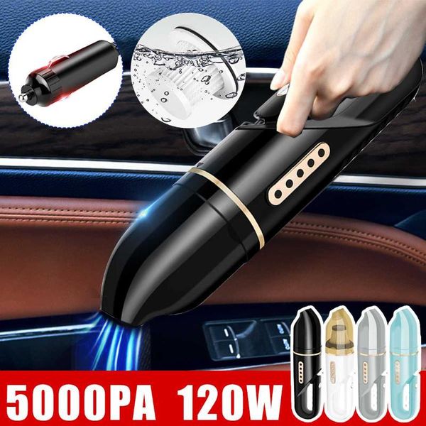 

vacuum cleaner 120w car portable handheld auto for interior home computer phone cleaning 5000pa