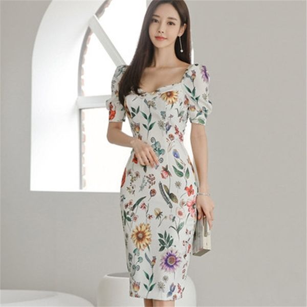 

vestidos women print knee-length dress summer backless sheath pencil bodycon sleeveless tank dresses 210603, Black;gray