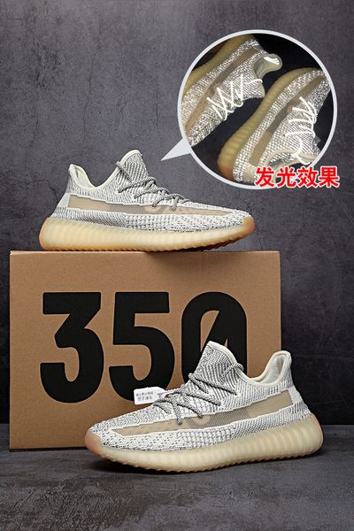

butter 2021 new fashion boost shoes 350 v2 high quality sneakers women men size 35-45 yoga