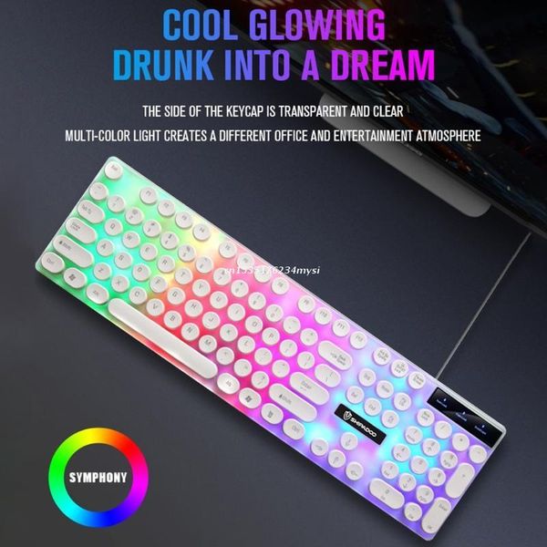 

keyboard mouse combos gaming combo kit 4-in-1 headset with microphone large pad dropship