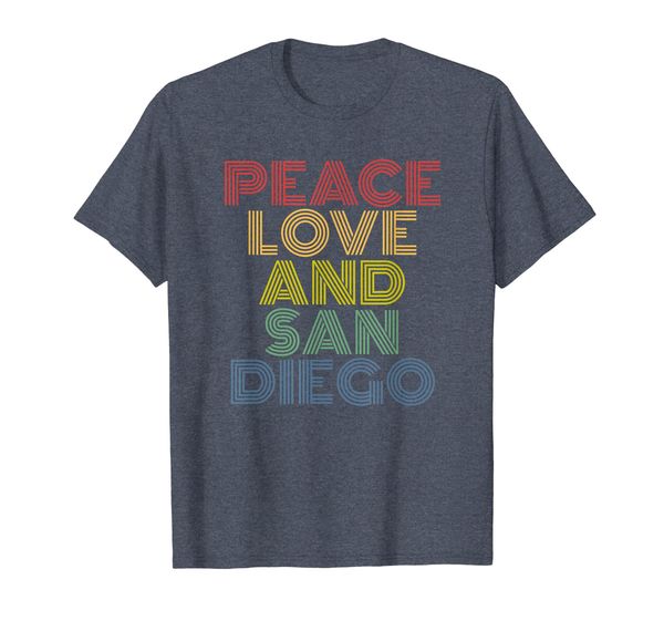 

San Diego California Vintage Retro 80s Style Festival Wear T-Shirt, Mainly pictures