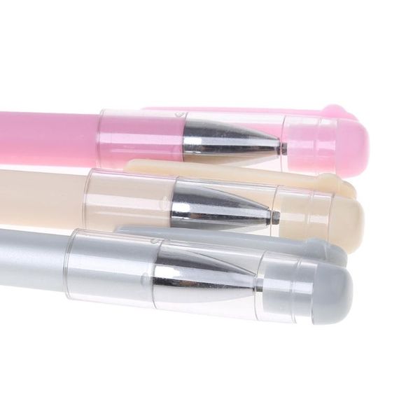 

gel pens w3jd 12pcs practical cute heart dots erasable pen black blue ink ballpoint
