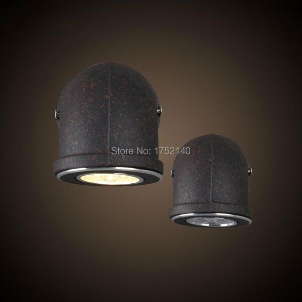 

wall lamps fashion led lamp 3w, wrought iron diameter 9cm water pipe lamp,vintage industrial retro balcony stair lighting