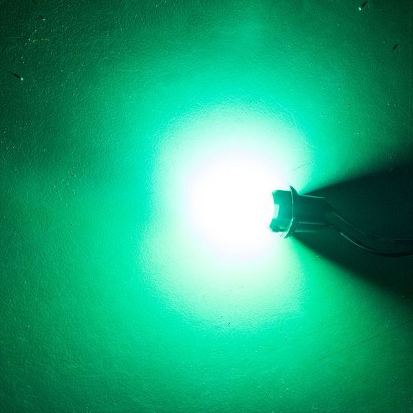 

50pcs green t10 w5w 12led 194 168 cob led parking bulb auto wedge clearance lamp silica bright license ligh bulbs