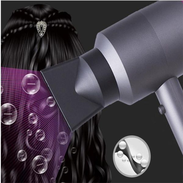 

electric hair brushes blowing dryer ionic care hairstyling hairdryer air blow comb fast dry straighter style salon