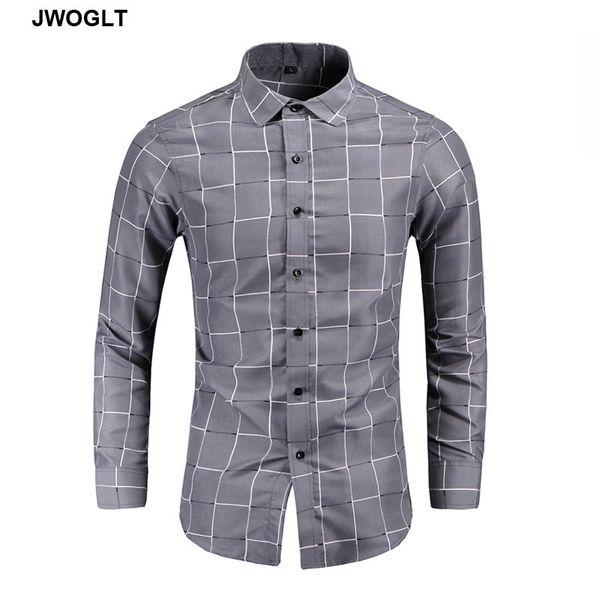 

45kg-120kg men's regular-fit long-sleeve plaid casual shirts daily fashion male blouse 5xl 6xl 7xl 210412, White;black