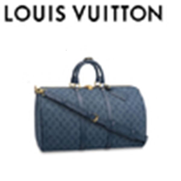 

totes brand handbags designer body luxury messenger hu43 cross keepall men 50 shoulder navy bags denim iconic travel bag m44645 bags han, Black;red