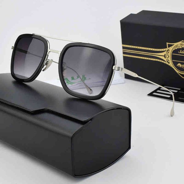 

sunglasses flight 006 luxury brand sunglasses square men new retro vintage mirror anti-reflection fashion driver 08lf, White;black