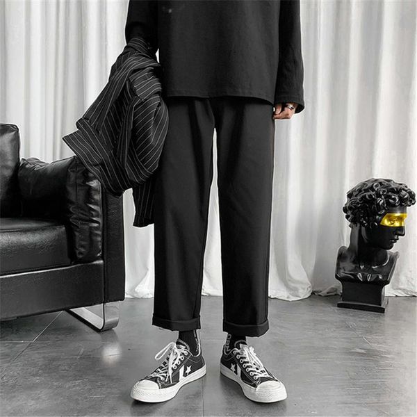 

men's pants mens black korean harem 2021 japanese streetwear joggers harajuku sweatpants hip hop casual trousers plus size