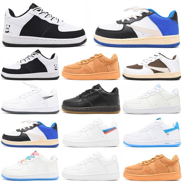 

2022 kids designers low running fashion shoes baby boy and girl white black orange blue red sports sneakers outdoor trainers size 26-35