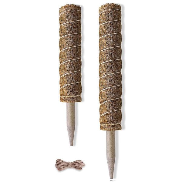 

other garden supplies moss pole monstera coir totem poles for climbing plants sticks indoor plant support with jute rope