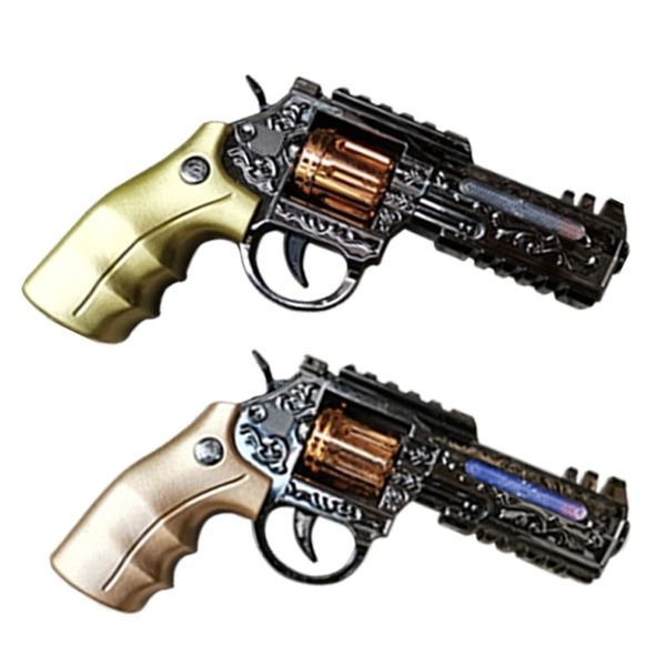 

6887electric acousto-optic cartoon projection toy gun little boy cotel's left hand grabs children's baby desert eagle