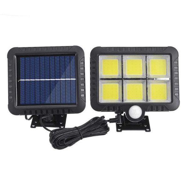 

solar lamps 120led light outdoor motion sensor wall waterproof garden emergency pathway yard street drop