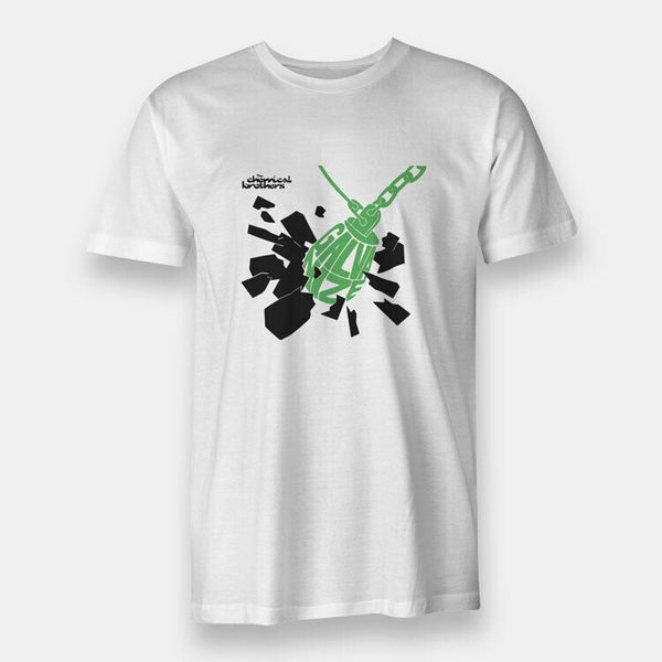 

the chemical brothers dance galvanize men's t-shirt white, White;black