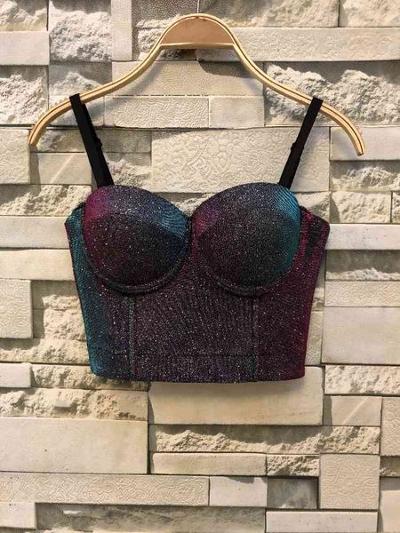 

bras sets autumn winter golden slim nightclub dance performance vest size wrapped rim outer wear women bustier crop j338, Red;black