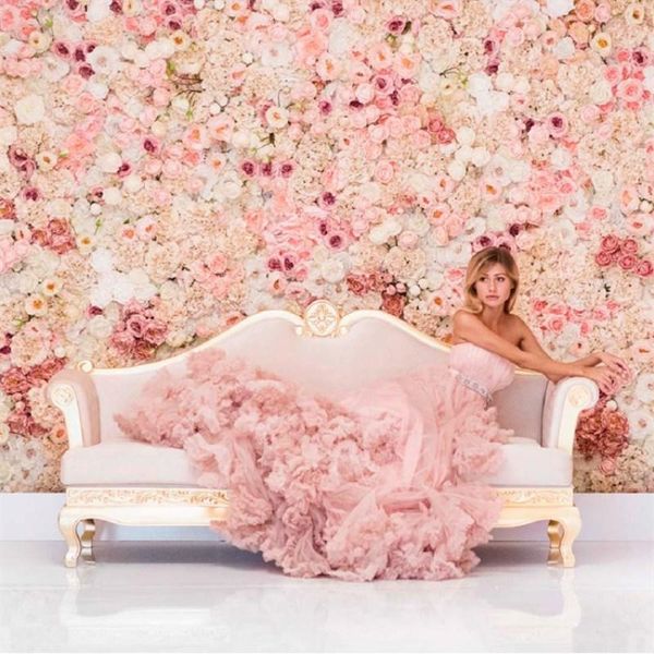 

40x60cm artificial silk flower wall panel white flowers hydrangea wedding decoration party backdrop decor 12pcs/lot decorative & wreaths