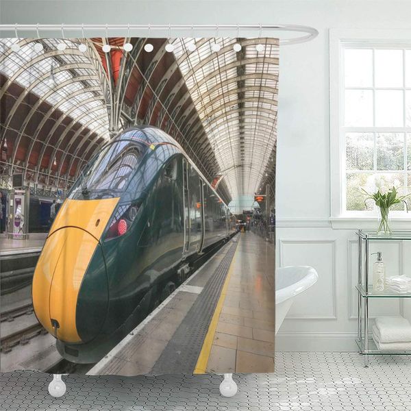 

shower curtain london england february wide angle view of new diesel shower curtains sets with 12 hooks 60 x 72 inches