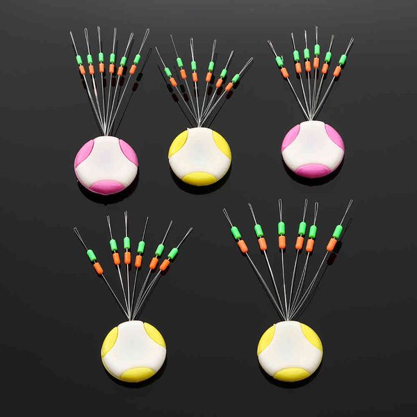 

1pc professional fishing space bean connector terminal ser buoys silicone anti-strand resistance float gear line sbobber