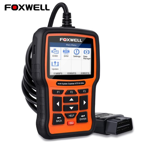 

foxwell nt510 elite obd2 scanner car engine full system scanners oil sas dpf srs reset code reader automotive diagnostic tools