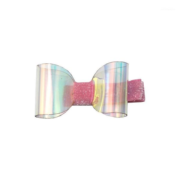 

hair accessories 3 inch cute little bows glitter boutique clip for girls1, Slivery;white