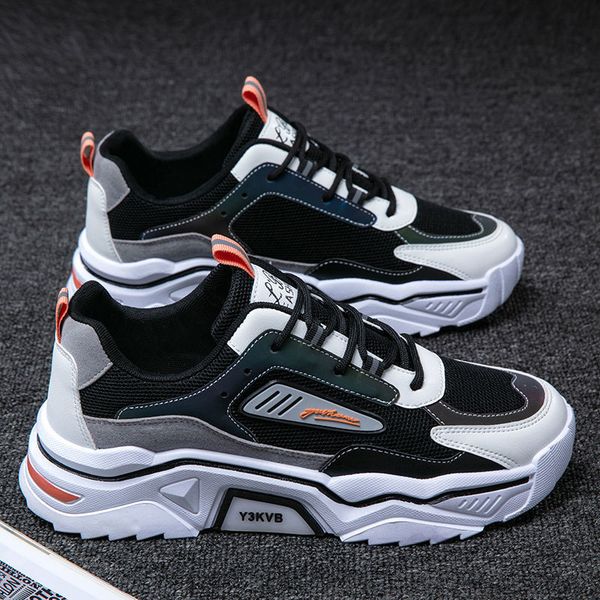 

mens shoes 2021 summer dad youth low-height increasing korean style trendy all-matching casual sports running