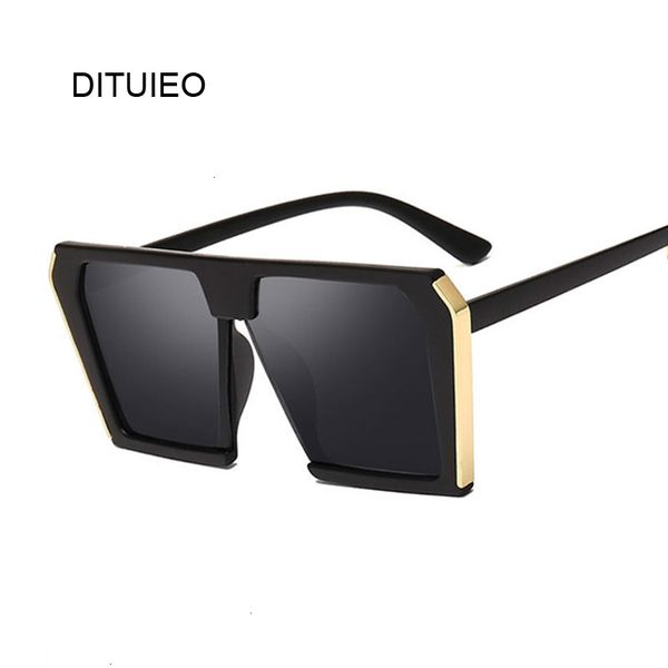 

mens sunglasses fashion square sunglasses women luxury brand big black sun glasses female mirror shades ladies oculos de sol feminino, White;black