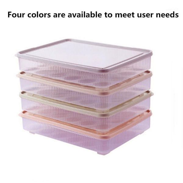 

storage bottles & jars 2021 kitchen 24 grids egg box plastic refrigerator portable tray can be superimposed