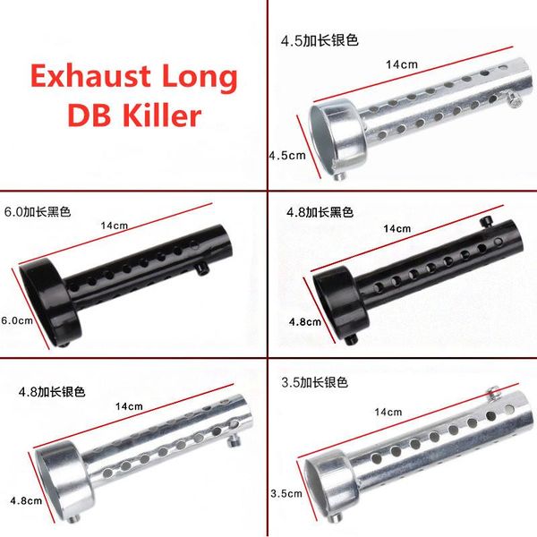 

motorcycle exhaust system long db killer