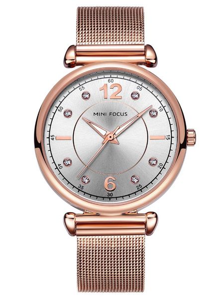 

wristwatches women watches luxury fashion diamond ladies stainless steel silver mesh strap female quartz watch girl, Slivery;brown